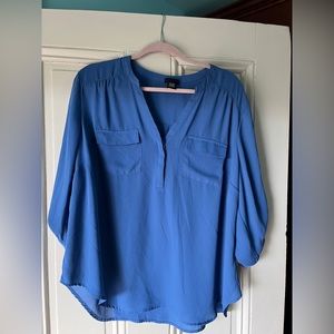 Torrid Harper Blouse Blue